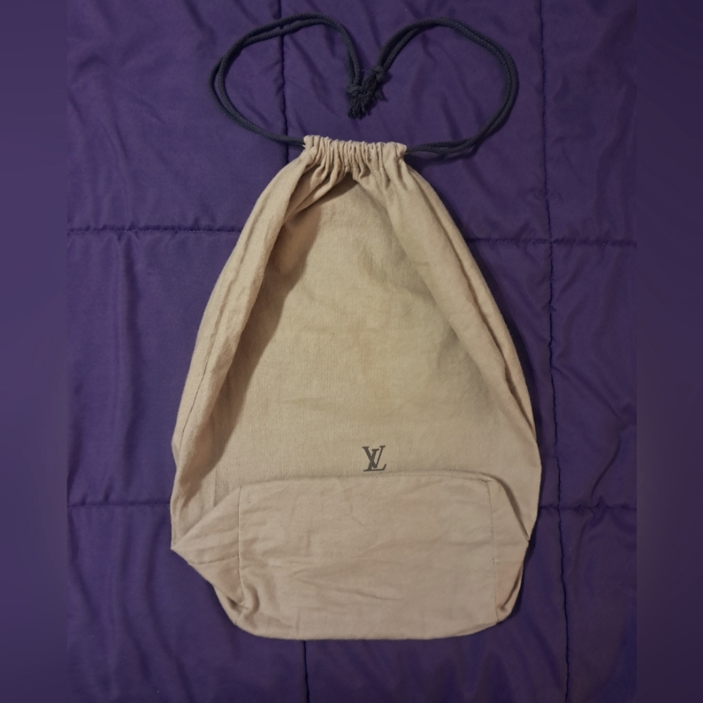 LOUIS VUITTON drawstring dust bag